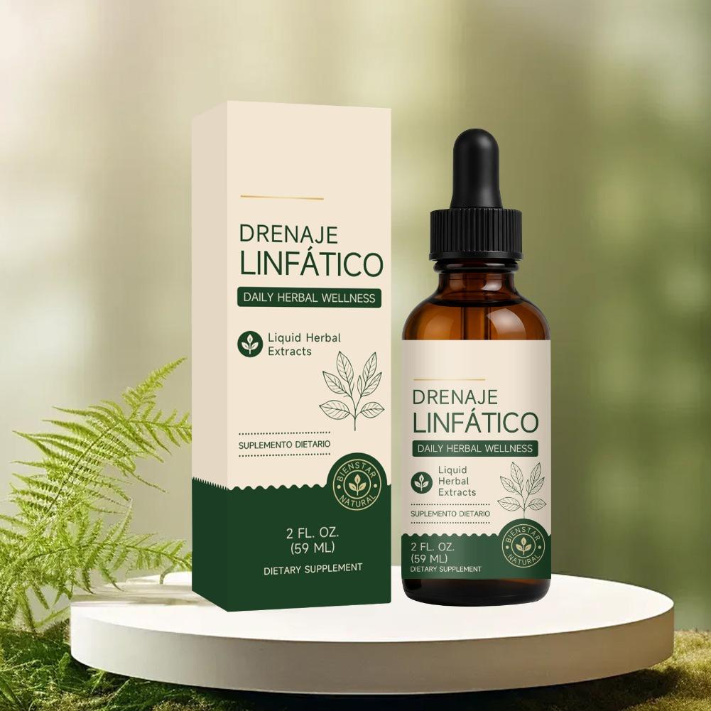 Herbal Wellness Supplement - 59 мл капель для лимфодренажа, ежедневная